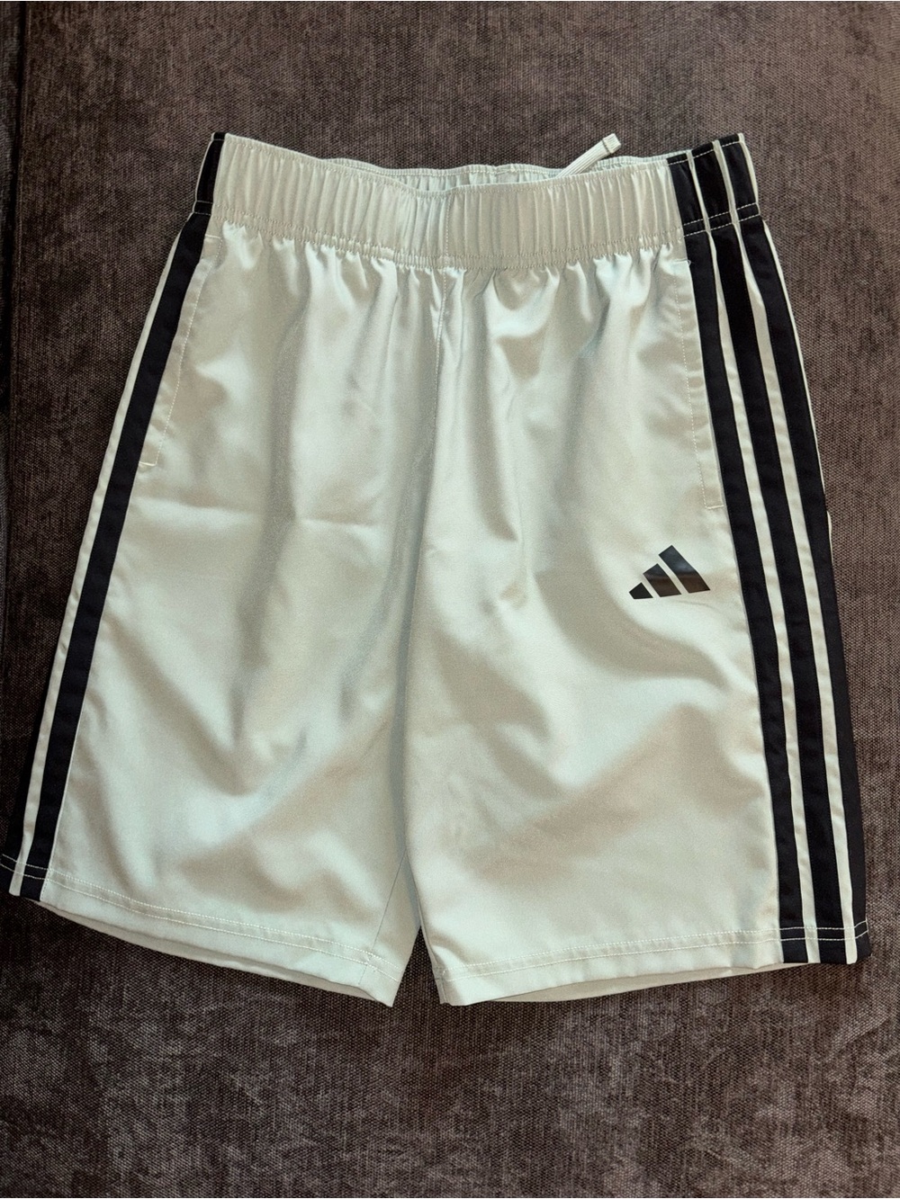 Boys adidas Green Shorts - Kids